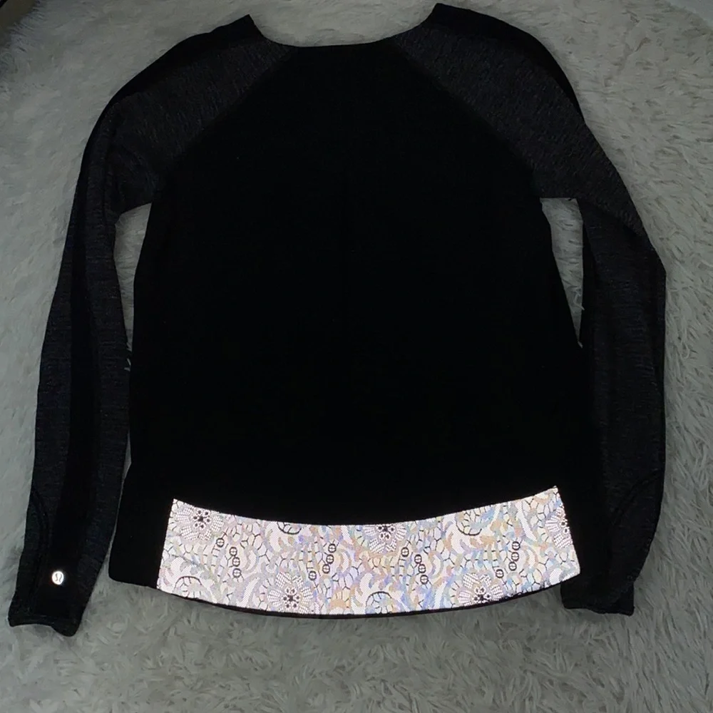 Lululemon Run: Bold In The Cold Long Sleeve Black